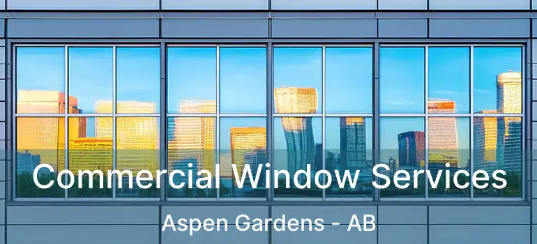  Commercial Window Services Aspen Gardens - AB