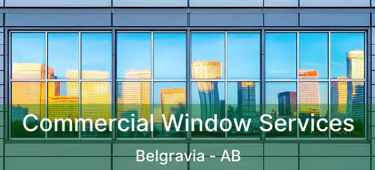  Commercial Window Services Belgravia - AB