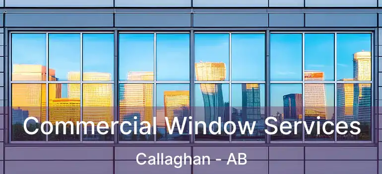  Commercial Window Services Callaghan - AB