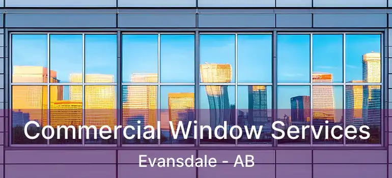  Commercial Window Services Evansdale - AB