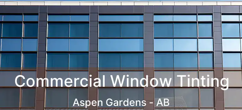  Commercial Window Tinting Aspen Gardens - AB