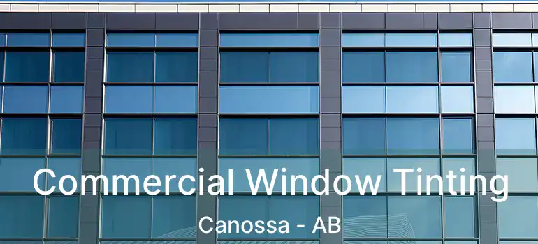  Commercial Window Tinting Canossa - AB