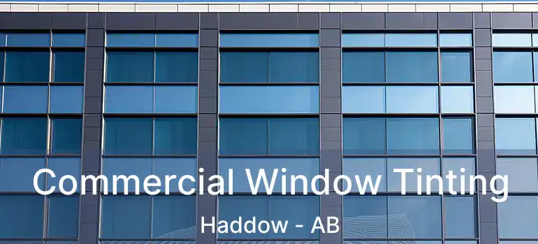  Commercial Window Tinting Haddow - AB