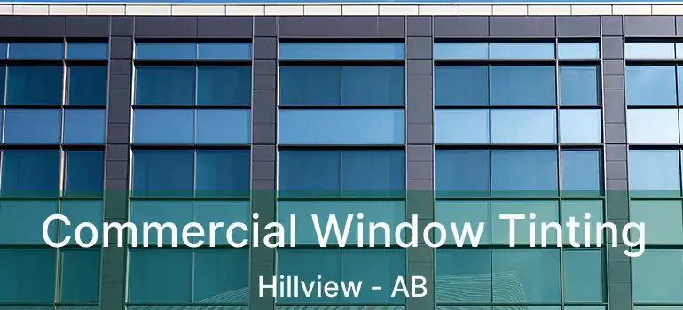  Commercial Window Tinting Hillview - AB