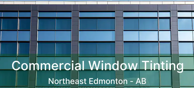 Commercial Window Tinting Northeast Edmonton - AB