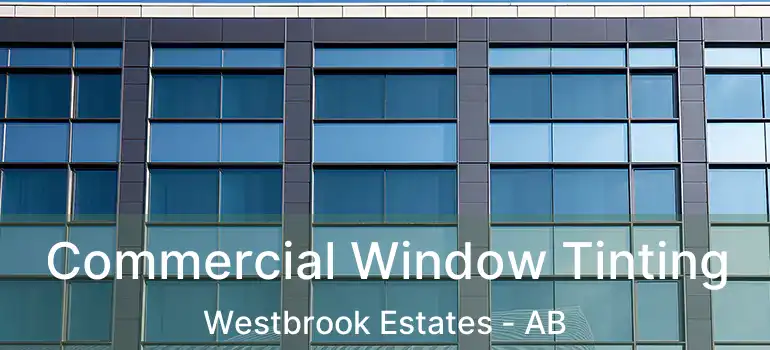  Commercial Window Tinting Westbrook Estates - AB