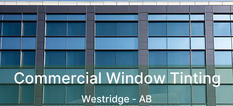  Commercial Window Tinting Westridge - AB