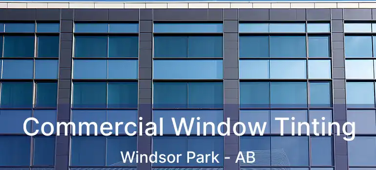  Commercial Window Tinting Windsor Park - AB