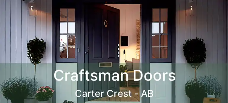  Craftsman Doors Carter Crest - AB