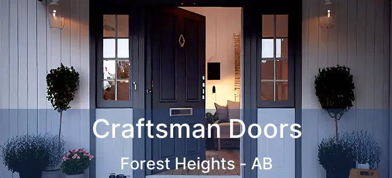  Craftsman Doors Forest Heights - AB