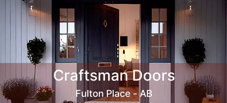  Craftsman Doors Fulton Place - AB