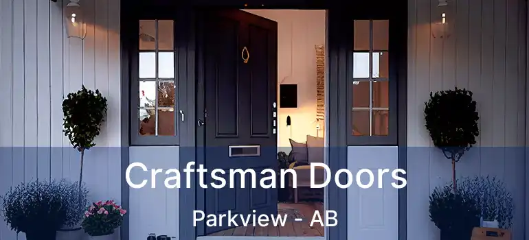  Craftsman Doors Parkview - AB