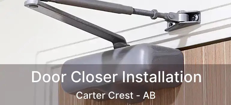  Door Closer Installation Carter Crest - AB