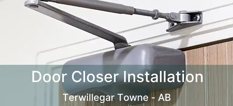  Door Closer Installation Terwillegar Towne - AB
