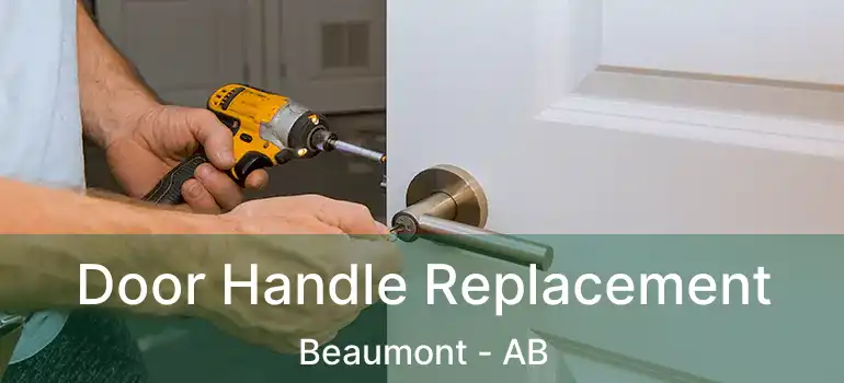  Door Handle Replacement Beaumont - AB