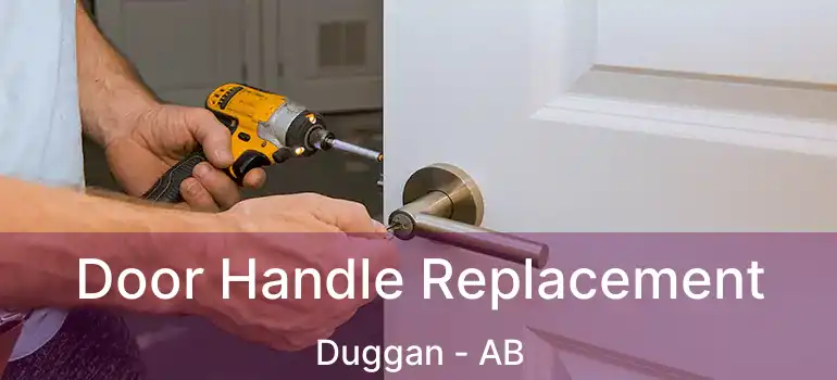  Door Handle Replacement Duggan - AB