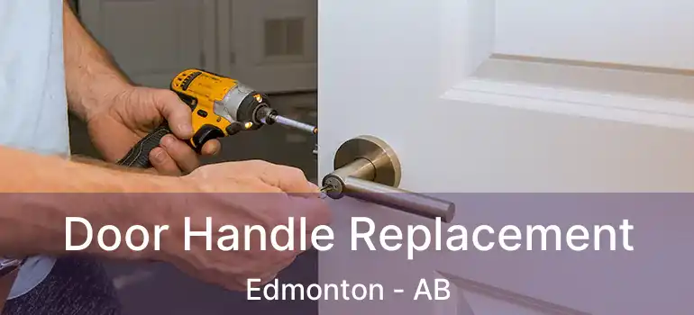  Door Handle Replacement Edmonton - AB