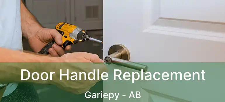 Door Handle Replacement Gariepy - AB