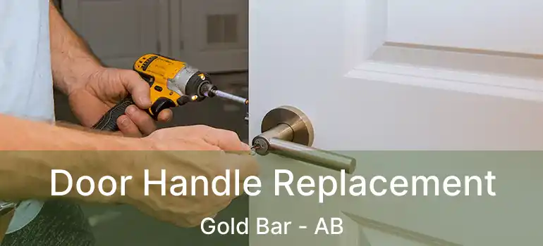  Door Handle Replacement Gold Bar - AB