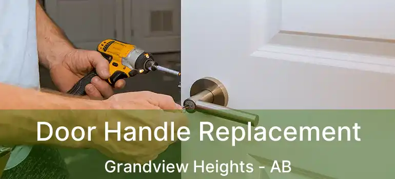  Door Handle Replacement Grandview Heights - AB