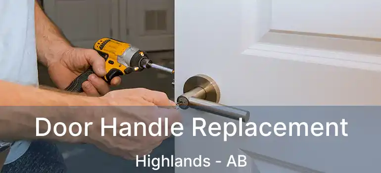 Door Handle Replacement Highlands - AB