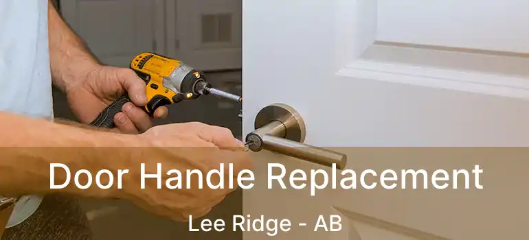  Door Handle Replacement Lee Ridge - AB