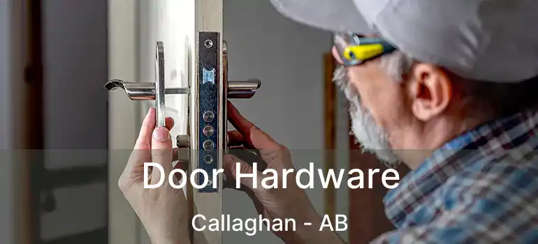  Door Hardware Callaghan - AB