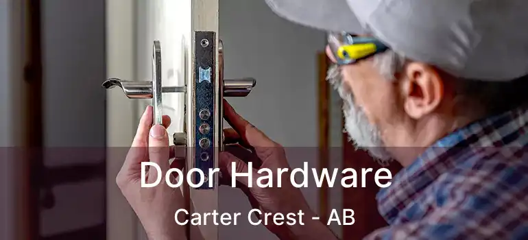  Door Hardware Carter Crest - AB