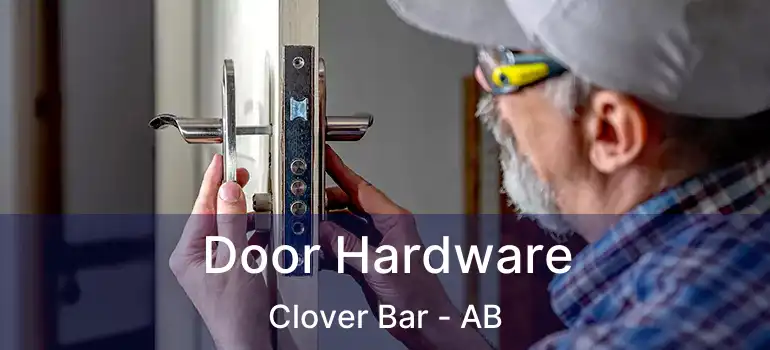  Door Hardware Clover Bar - AB