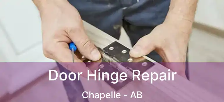  Door Hinge Repair Chapelle - AB