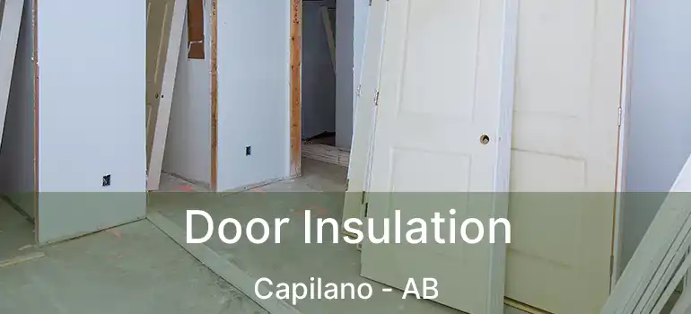  Door Insulation Capilano - AB