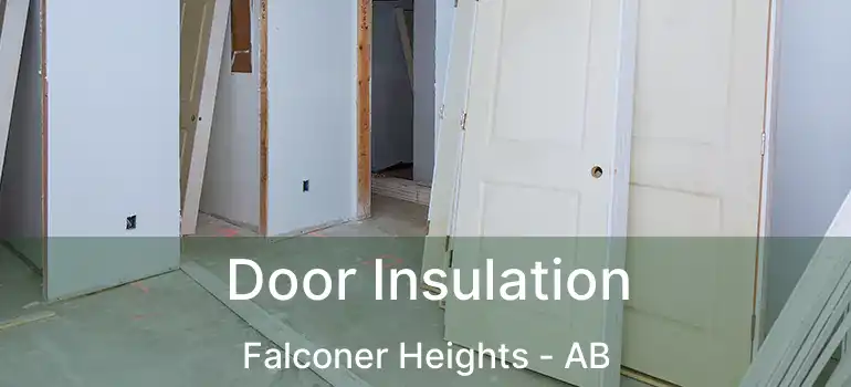 Door Insulation Falconer Heights - AB