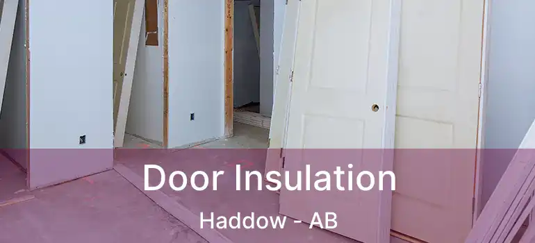  Door Insulation Haddow - AB