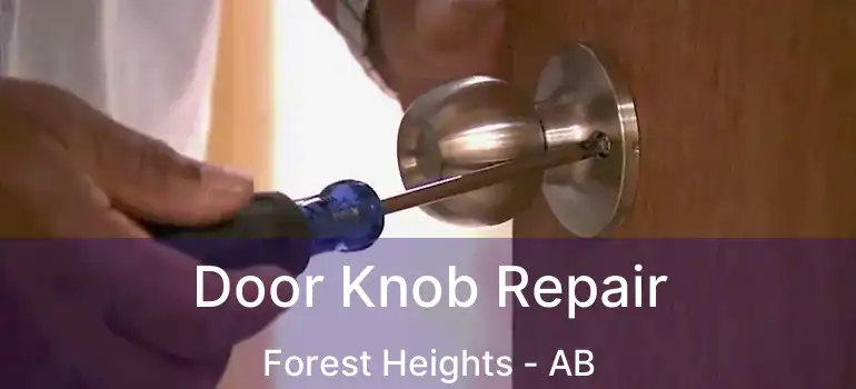  Door Knob Repair Forest Heights - AB