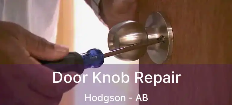  Door Knob Repair Hodgson - AB