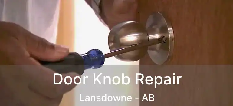 Door Knob Repair Lansdowne - AB