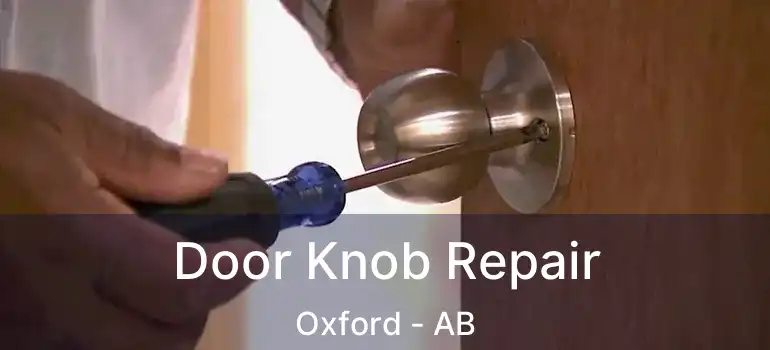  Door Knob Repair Oxford - AB
