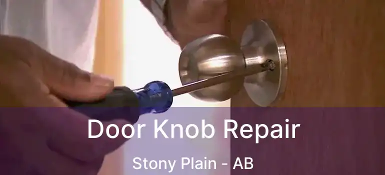  Door Knob Repair Stony Plain - AB