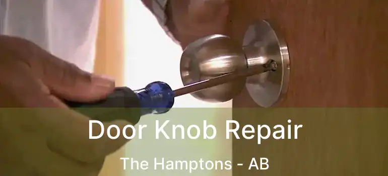  Door Knob Repair The Hamptons - AB