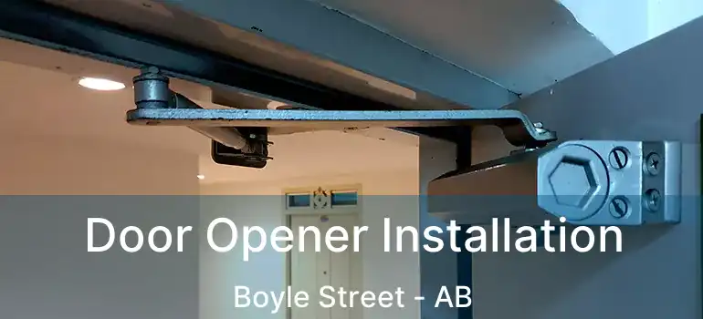  Door Opener Installation Boyle Street - AB