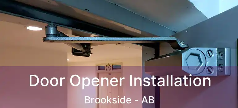  Door Opener Installation Brookside - AB