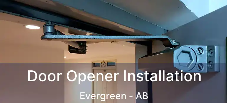  Door Opener Installation Evergreen - AB