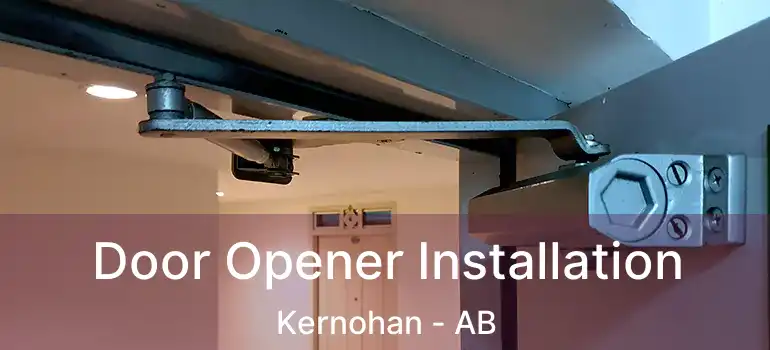  Door Opener Installation Kernohan - AB