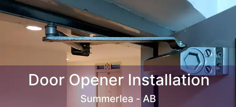  Door Opener Installation Summerlea - AB