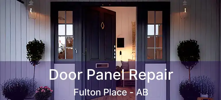  Door Panel Repair Fulton Place - AB
