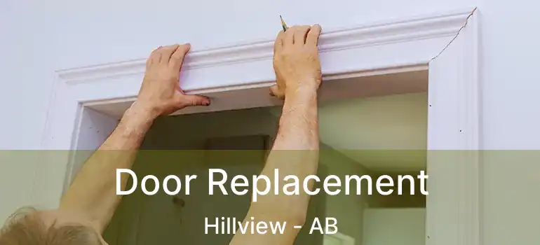  Door Replacement Hillview - AB