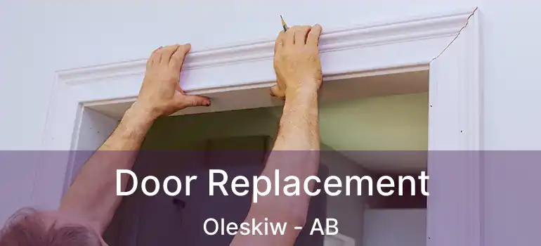  Door Replacement Oleskiw - AB