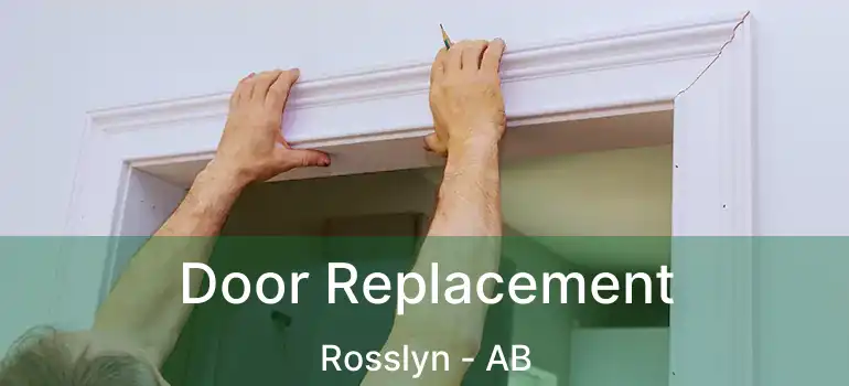  Door Replacement Rosslyn - AB