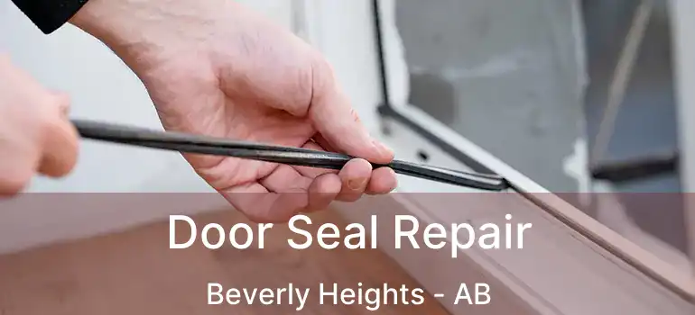  Door Seal Repair Beverly Heights - AB
