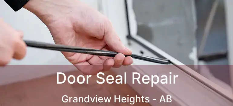  Door Seal Repair Grandview Heights - AB